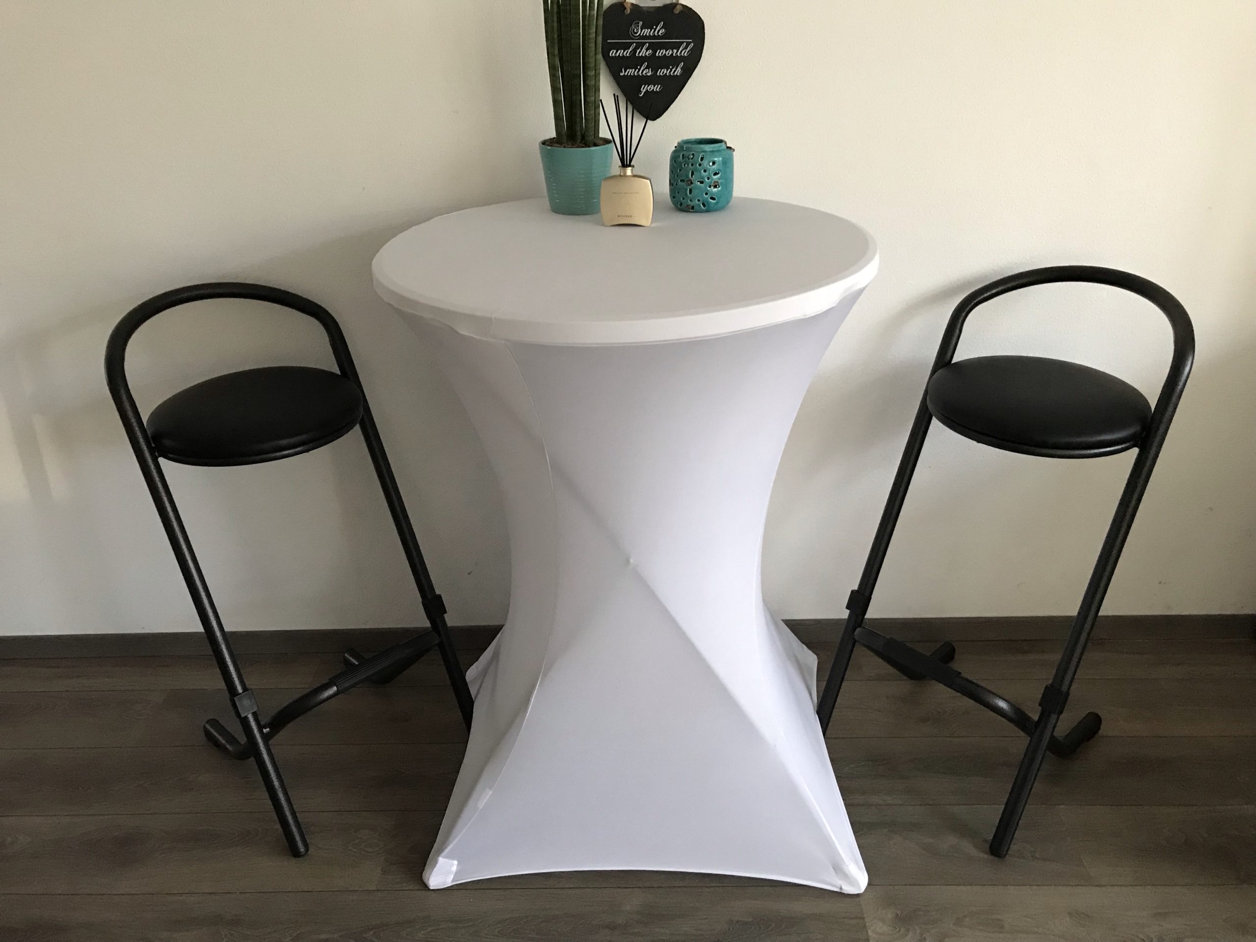 Witte statafelrok