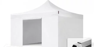 Partytent 4x4 (hoog model), professioneel, volledig PVC